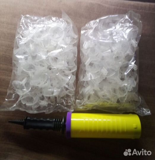 Розетки, насос для шаров