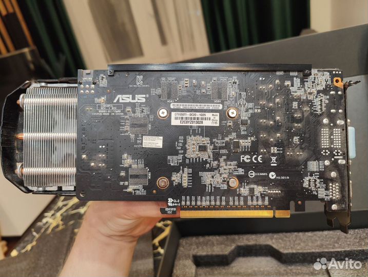 Видеокарта asus GTX650Ti 1GB