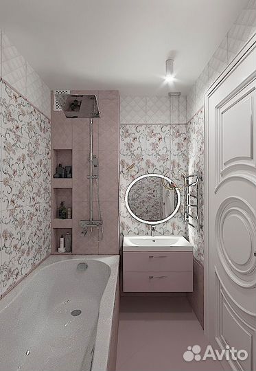 Дизайнер интерьера, детской, гостиной, ванна
