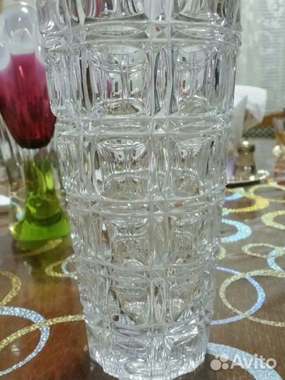 Хрустальная ваза