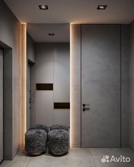 Дверь скрытого монтажа комплект