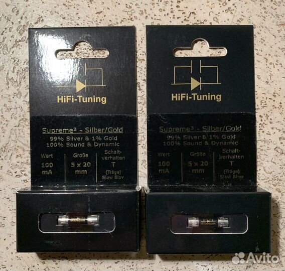 Предохранители Hi-Fi Tuning Supreme Silver/Gold