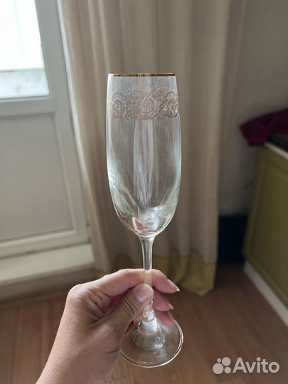 Хрустальные бокалы