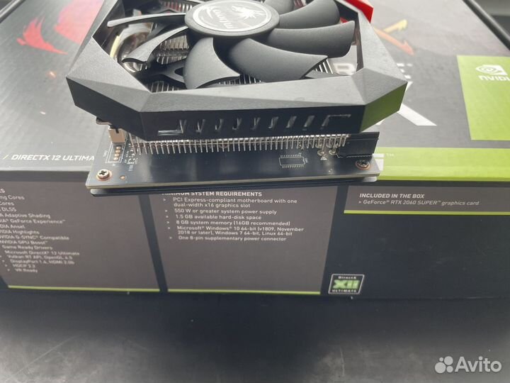 Видеокарта rtx 2060 super