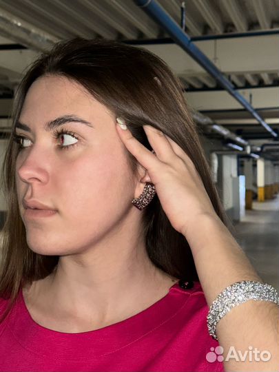 Винтажные клипсы цепи Sarah Coventry