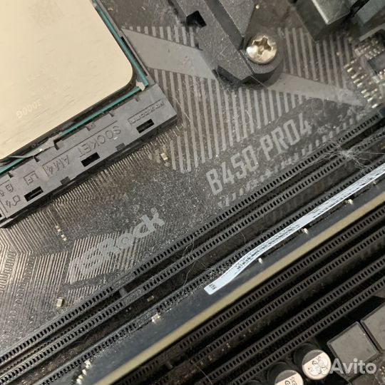 Материнская плата asrock b450m pro4