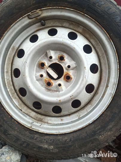 Колеса в сборе r14 зимние на ваз