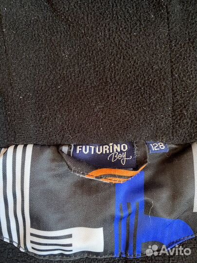 Куртка теплая на мальчика 128 р