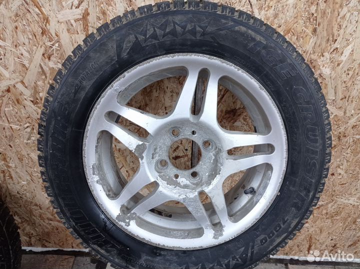 Кованые диски всмпо r14 4х98 с резиной