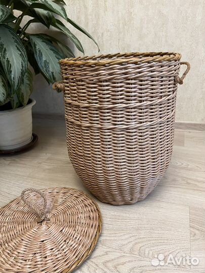 Корзина плетёная для хранения