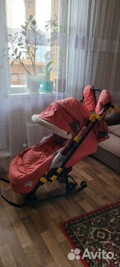 Санки коляска ника