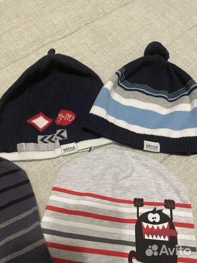 Шапки для мальчика 48-50