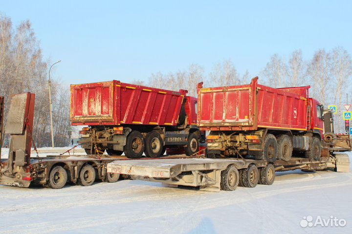 Фура трал перевозка негабарита