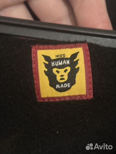 Зип худи human made red heart logo