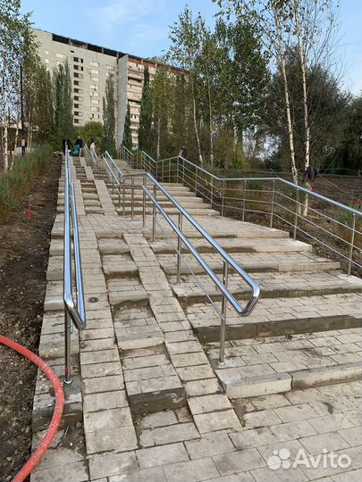 Перила из нержавеющей стали