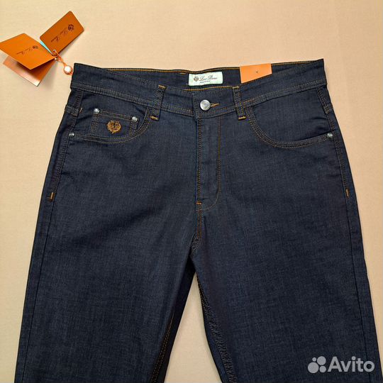 Джинсы мужские loro piana летние premium