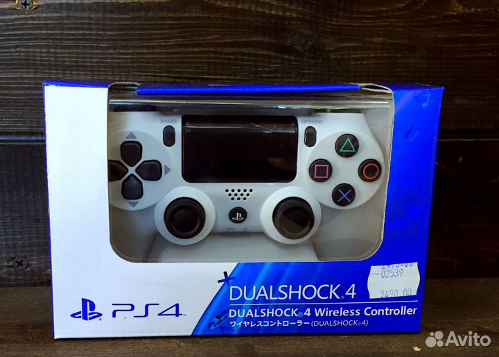 Геймпад для ps4 Dualshock 4 белый