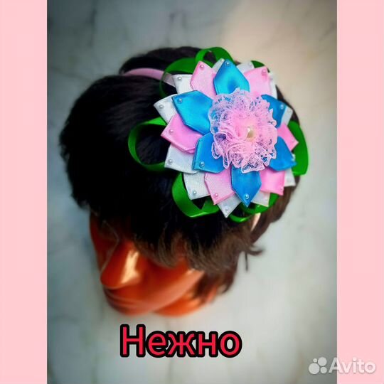 Ободок и бантики