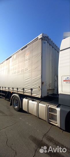 Полуприцеп шторно-бортовой Krone SD, 2011