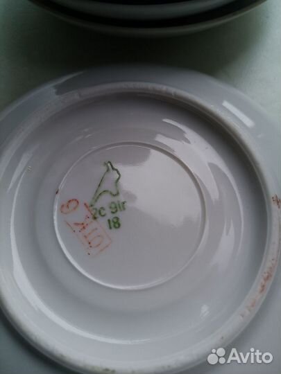 Неполный чайный сервиз Маки Дулево