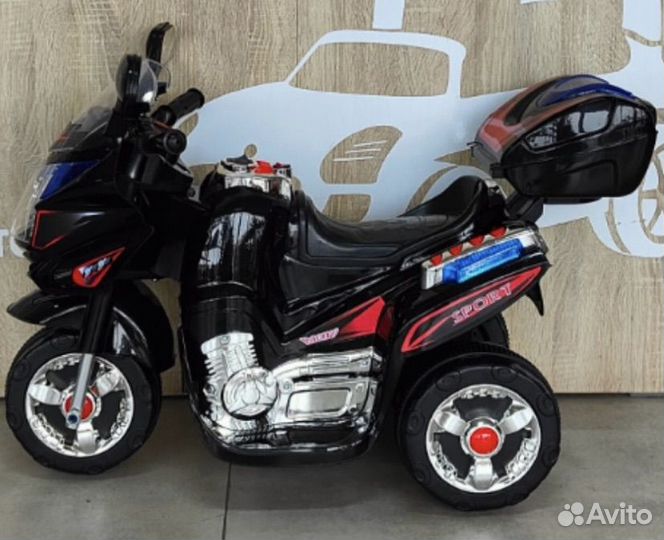 Детский электромотоцикл от 3 лет