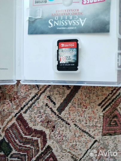 Assasins Creed Nintendo switch картридж