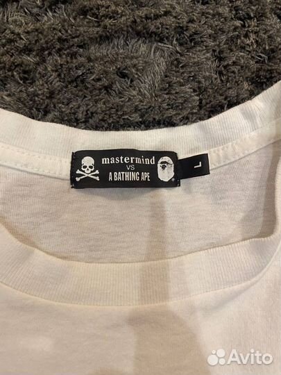 Футболка bape x mastermind