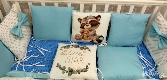 Бортики в кроватку