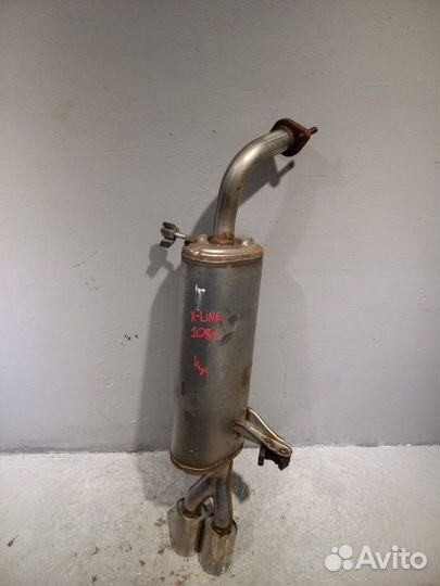 Глушитель Kia Rio 4 X-Line хэтчбек G4LC 2018