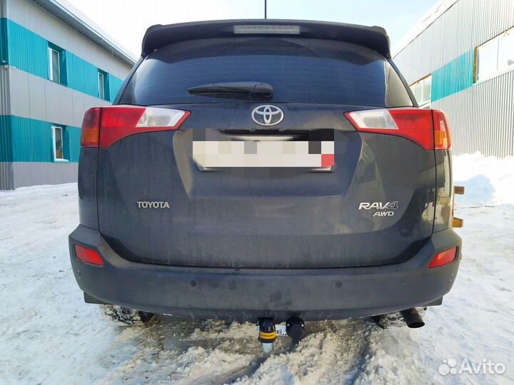 Фаркоп Toyota RAV4 2013-2019 с оцинкованным шаром