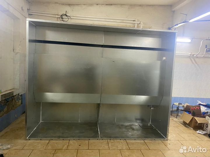 Окрасочные камеры с водяной завесой размер 3000