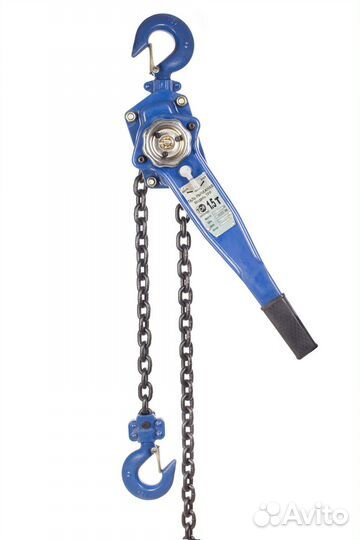 Таль ручная рычажная трр-тршср 1,5т, 9м (тип HSH)