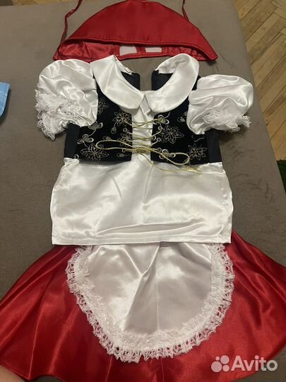 Костюм красная шапочка