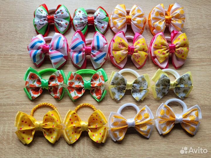 Бантики на резинках