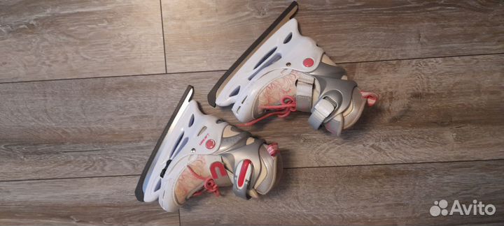 Коньки детские раздвижные