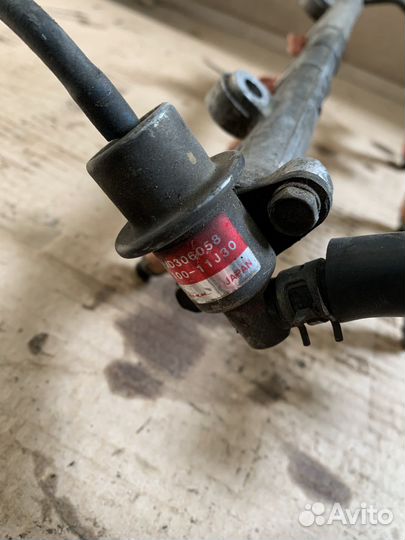 Форсунки с рампой 6g72 24 кл паджеро 3