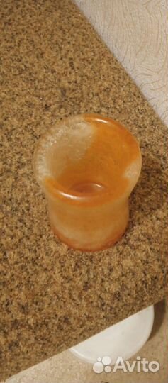 Ваза цветное стекло СССР