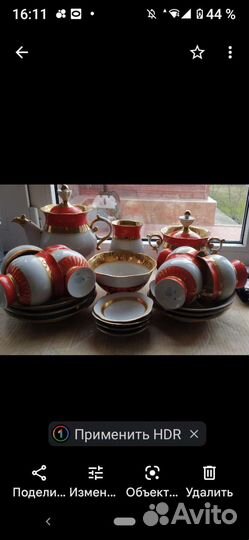 Чайный сервиз новый