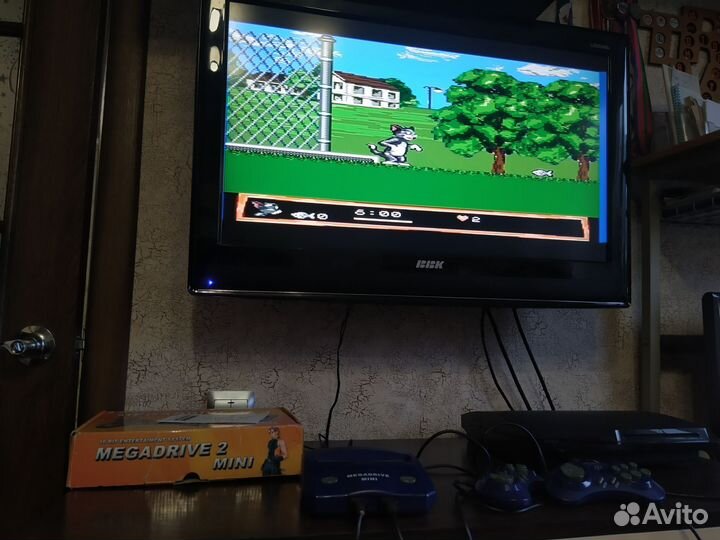 16 bit игровая приставка Megadrive mini
