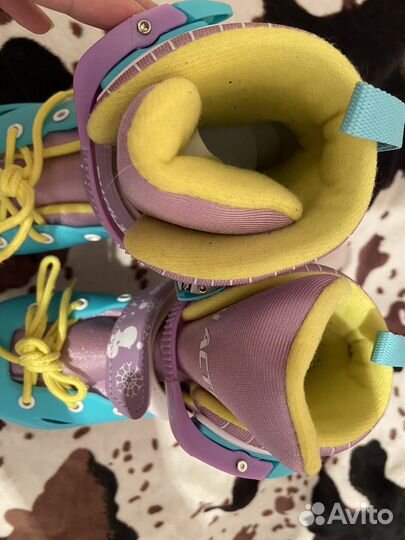 Коньки детские развижные