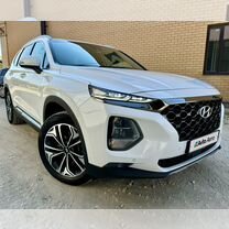 Hyundai Santa Fe 2.2 AT, 2020, 56 000 км, с пробегом, цена 3 800 000 руб.