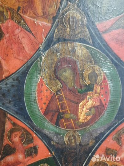 Старинные иконы. Неопалимая купина