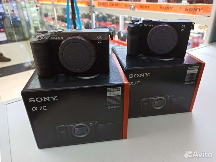 Sony ilce-7C Body Black новый в упаковке Русский