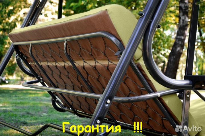 Садовые Качели 3-х местные Альвина