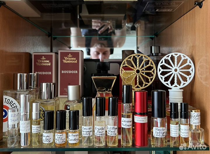 Готовые отливанты духов, личная коллекция
