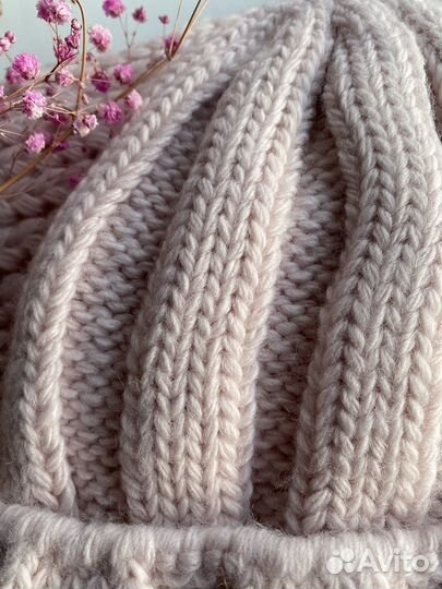 Комплект шапка и снуд