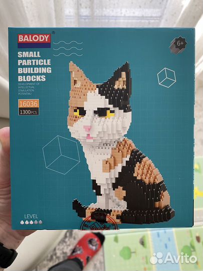 Конструктор balody сидящий кот