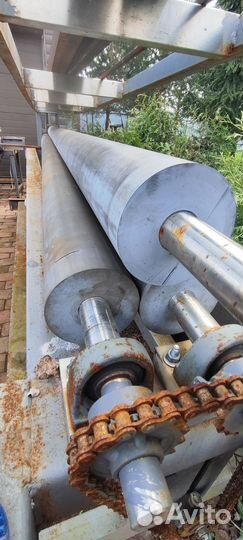 Валы обрезиненные