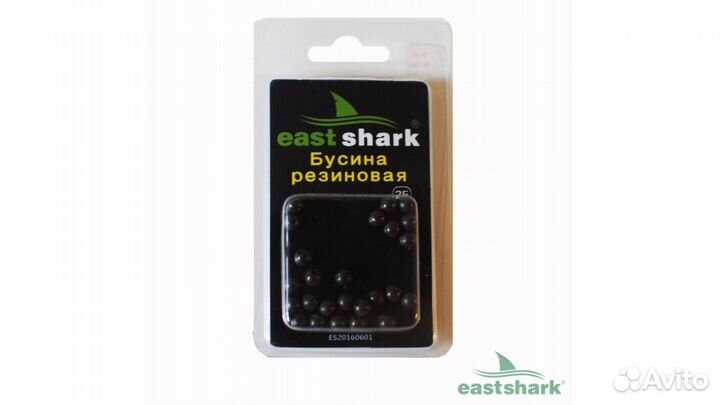 Силиконовая бусина черная d6