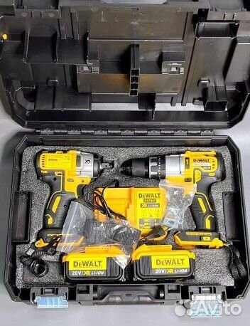 Dewalt 2 в 1 гайковерт + шуруповерт